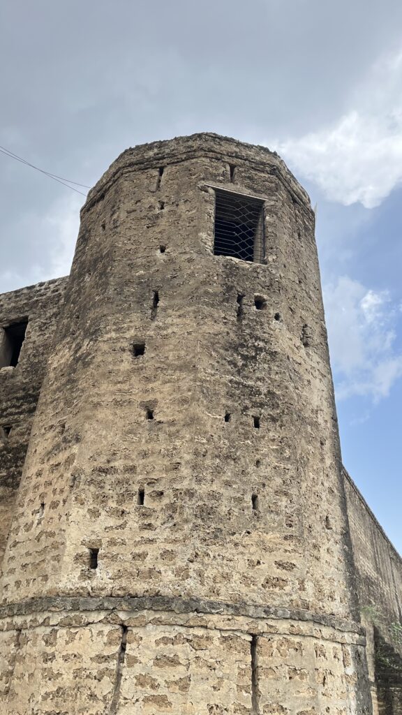 A watchtower of the Hari Singh Nalwa Haveli, guarding centuries of history