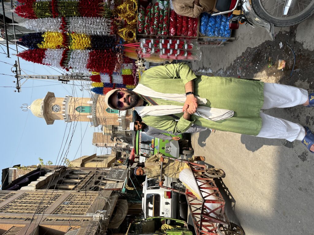 Cunningham Tower: Cunningham Clock Tower British era landmark in Peshawar