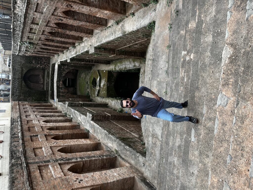 Mughal-era baoli in Kharian, restored stepwell heritage site Punjab Pakistan