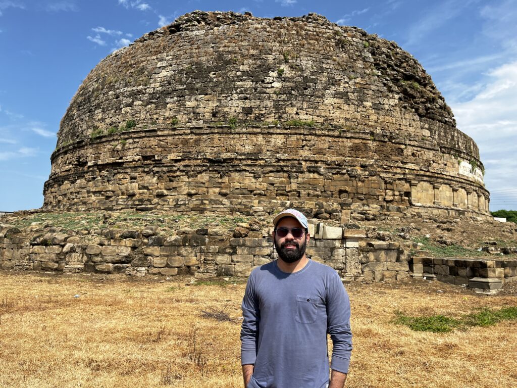 Mankiala Stupa in Punjab Pakistan, ancient Buddhist heritage site Gandhara