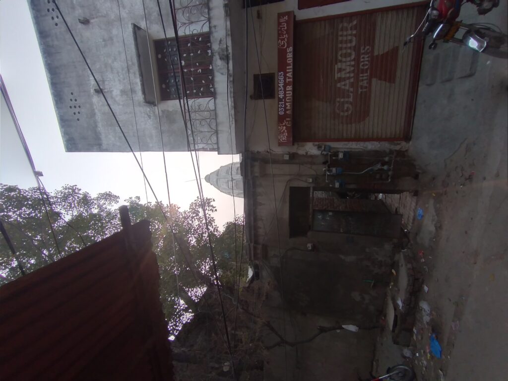 Radha Krishna Temple Lahore exterior view in Islami Park