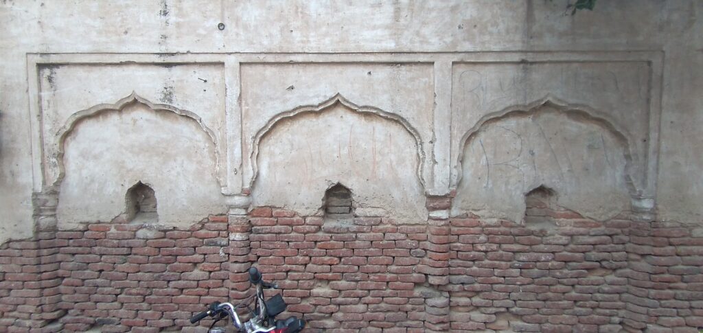 Old temple architecture captured during Lahore aerial heritage exploration