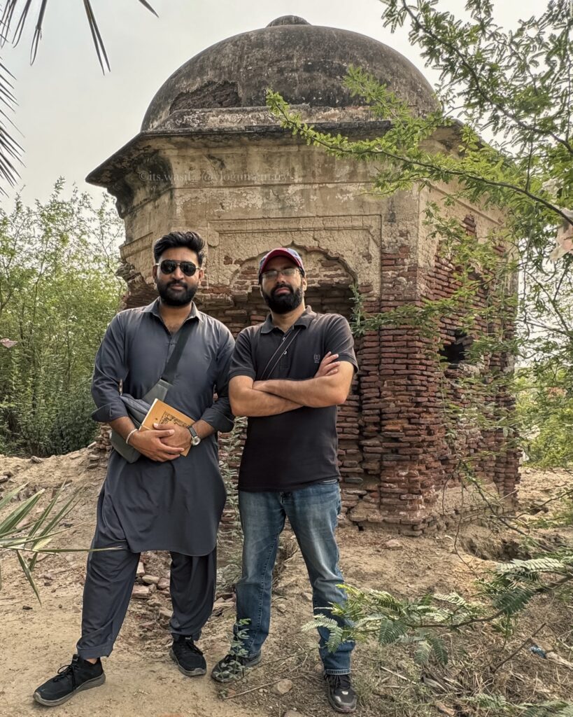 Exploring hidden heritage sites in Punjab Pakistan on motorbike