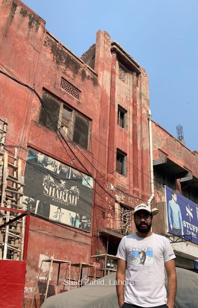 Victory House Krishna Nagar Lahore historic red building
